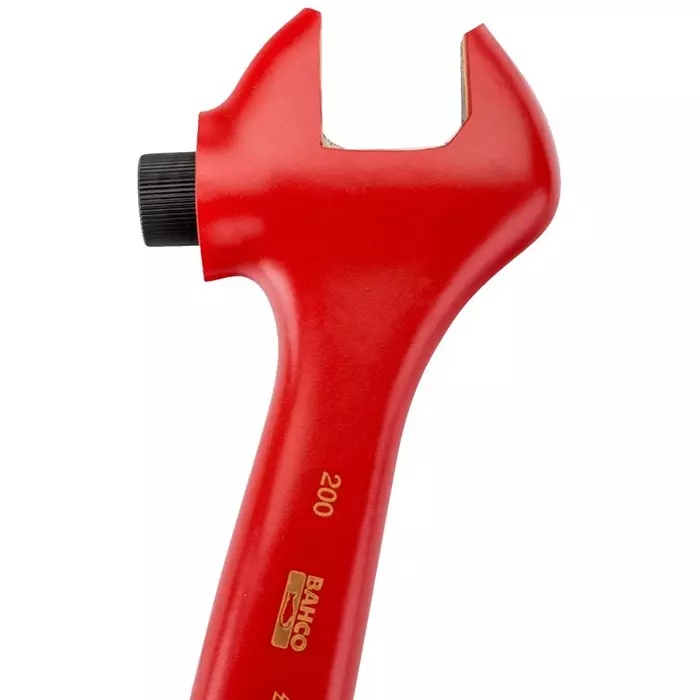 Bahco Adjustable Spanner 255 mm Overall 34 mm Jaw Capacity Insulated Handle VDE/1000V, 8072VLT