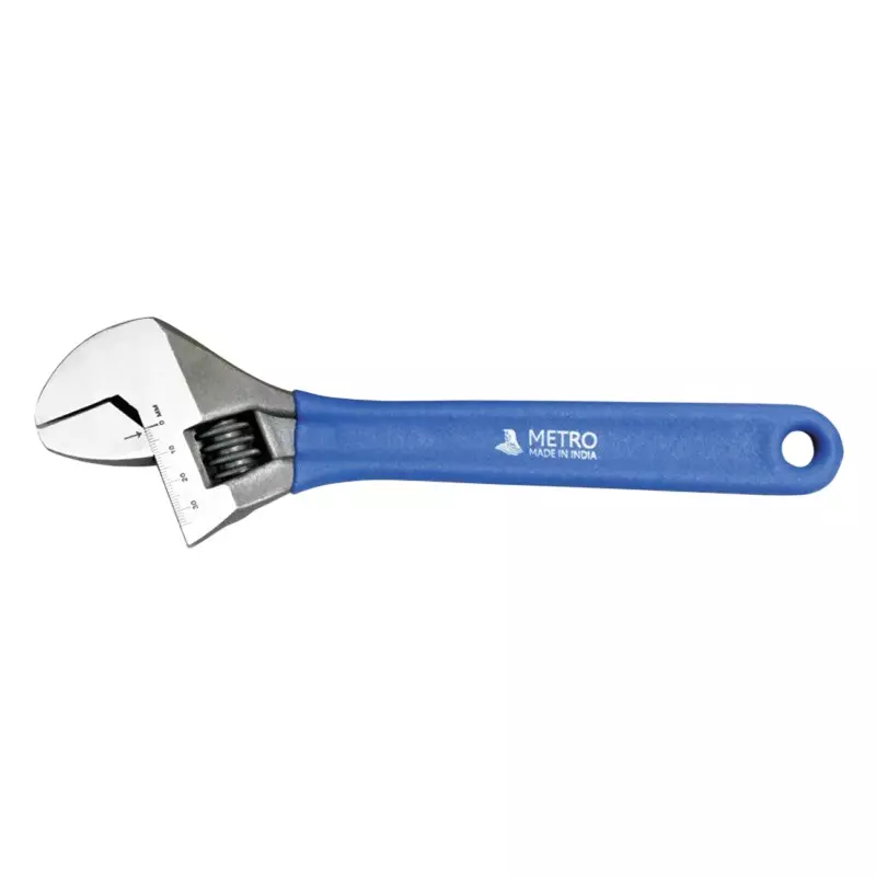 Metro Adjustable Wrench Blue 254 mm (10 inch) Size, AW10