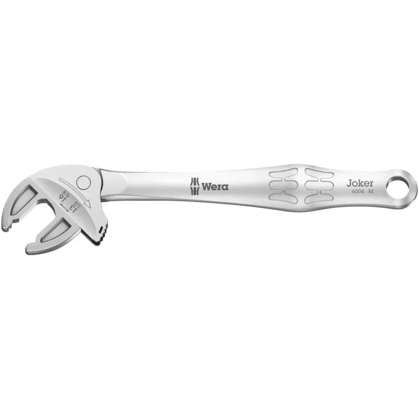 Wera 6004 Joker M Self Setting Spanner with 12.4 mm Head Thickness and 188 mm Total Length, 5020103001
