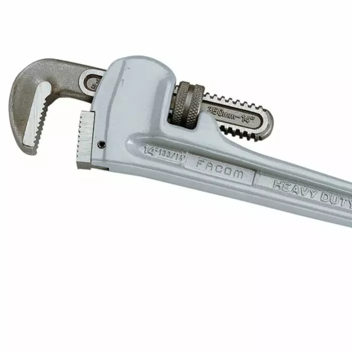 Facom Pipe Wrench, 600 mm Overall, 90mm Jaw Capacity, 133A.24