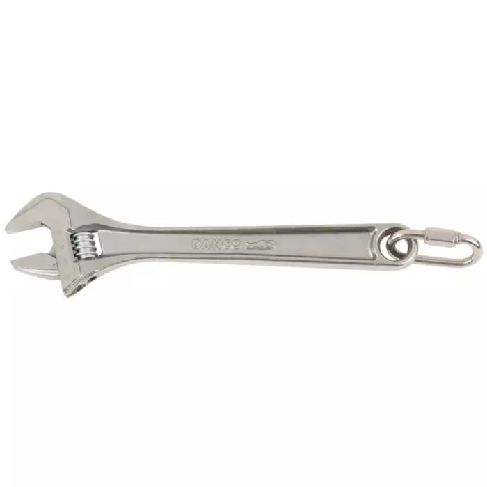 Bahco Adjustable Spanner 255 mm Overall 30 mm Jaw Capacity Metal Handle, TAH8072