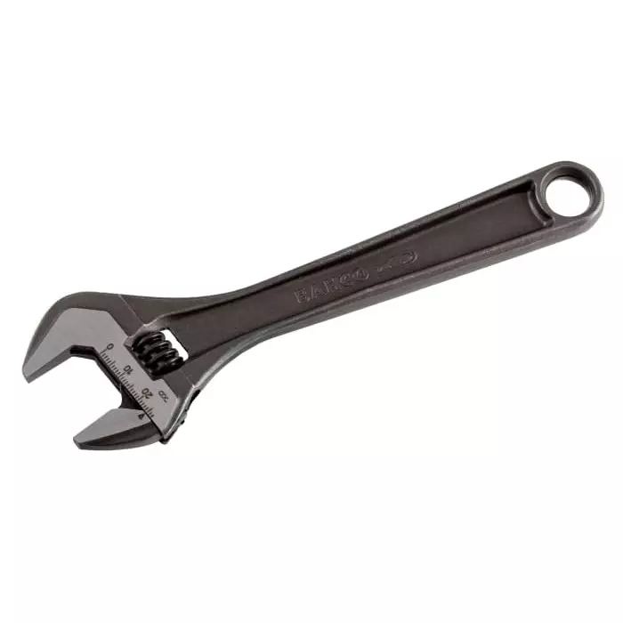 Bahco Adjustable Spanner 380 mm Overall 44 mm Jaw Capacity Metal Handle, 8074 IP
