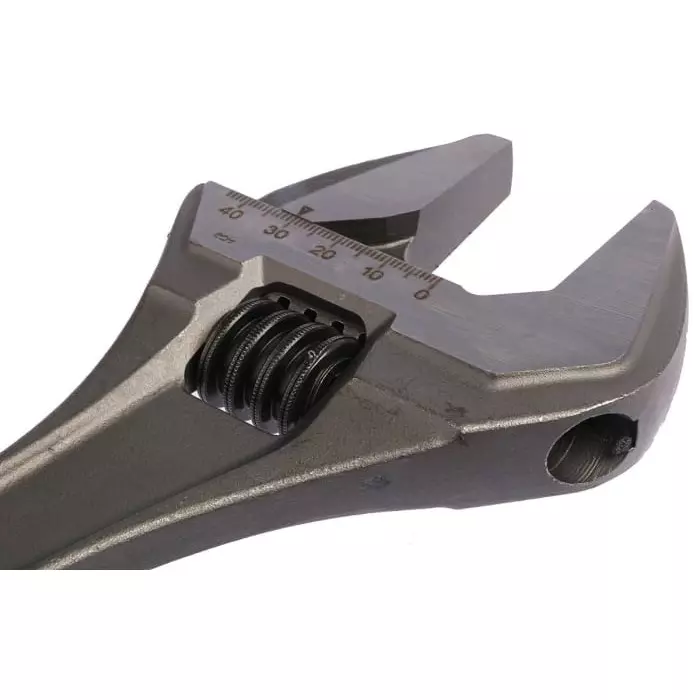 Bahco Adjustable Spanner 380 mm Overall 44 mm Jaw Capacity Metal Handle, 8074 IP
