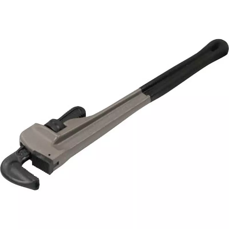 TONE Aluminum Pipe Wrench 100 mm Maximum Jaw Opening for 90 mm, ALPW-600