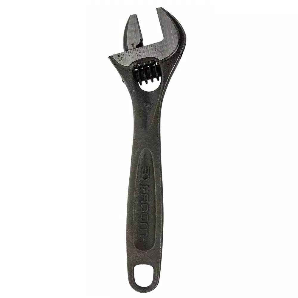 Facom Adjustable Spanner, 155 mm Overall, 20mm Jaw Capacity, Metal Handle, 113A.6T