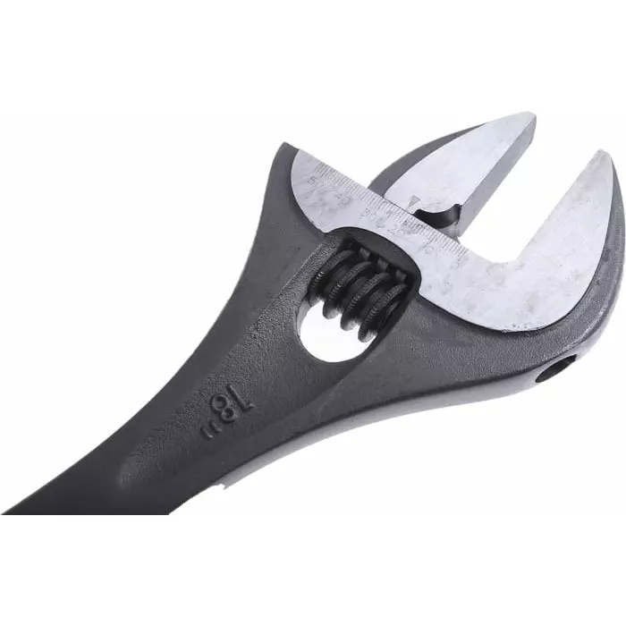 Facom Adjustable Spanner, 456 mm Overall, 53mm Jaw Capacity, Metal Handle, 113A.18T