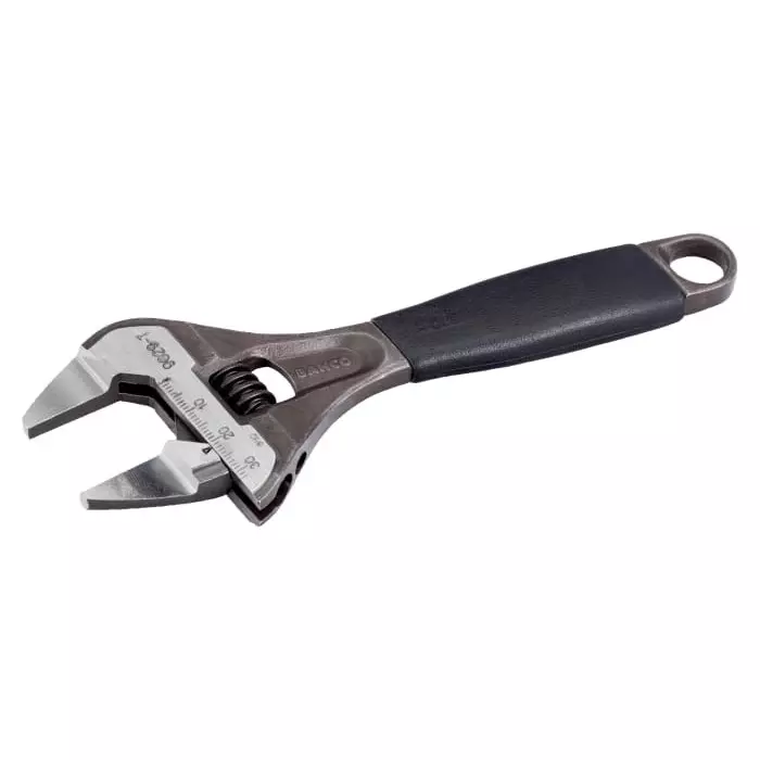 Bahco Adjustable Spanner 218 mm Overall 38 mm Jaw Capacity Plastic Handle, 9031-T