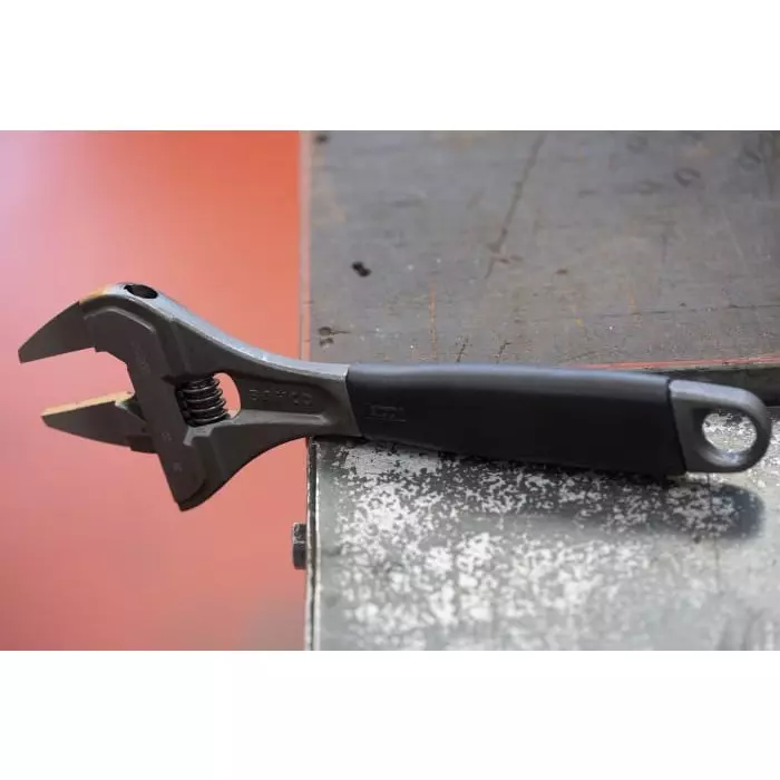 Bahco Adjustable Spanner 218 mm Overall 38 mm Jaw Capacity Plastic Handle, 9031-T