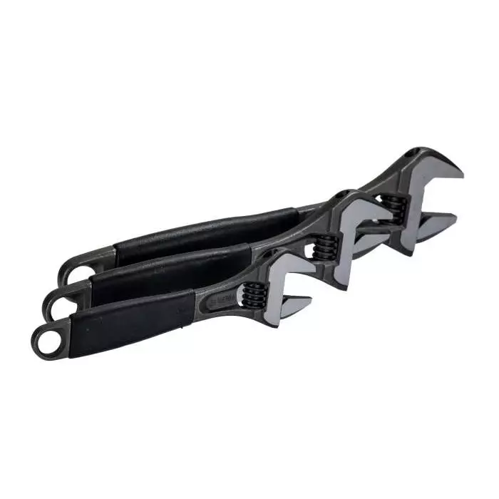 Bahco Adjustable Spanner 30 mm Jaw Capacity Plastic Handle, Adjust 3-90