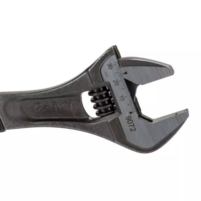 Bahco Adjustable Spanner 30 mm Jaw Capacity Plastic Handle, Adjust 3-90