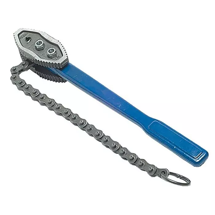Irwin Chain Wrench, 101 mm Jaw Capacity, Metal Handle, T240