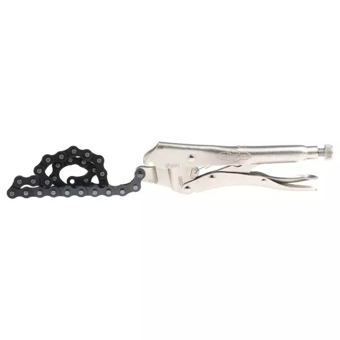 Irwin Chain Wrench, 225 mm Jaw Capacity, Metal Handle, 27ZR