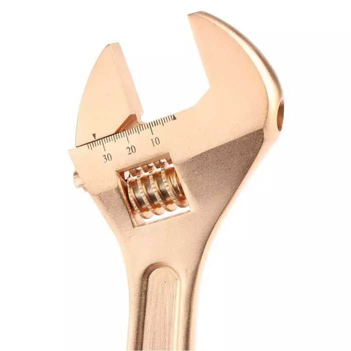Bahco Adjustable Spanner 300 mm Overall 36 mm Jaw Capacity Metal Handle Non-Sparking, NSB001-300