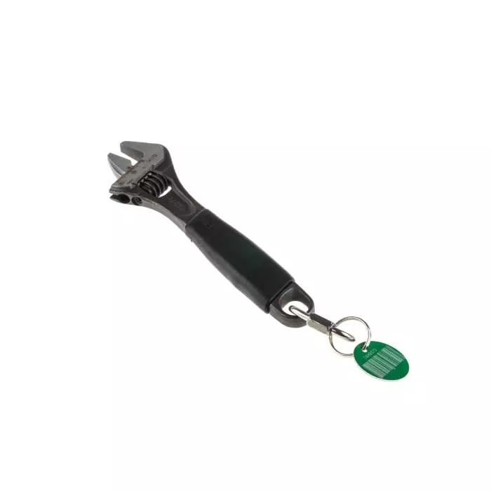 Bahco Adjustable Spanner 158 mm Overall 20 mm Jaw Capacity Rubber Grip Handle, TAH9070
