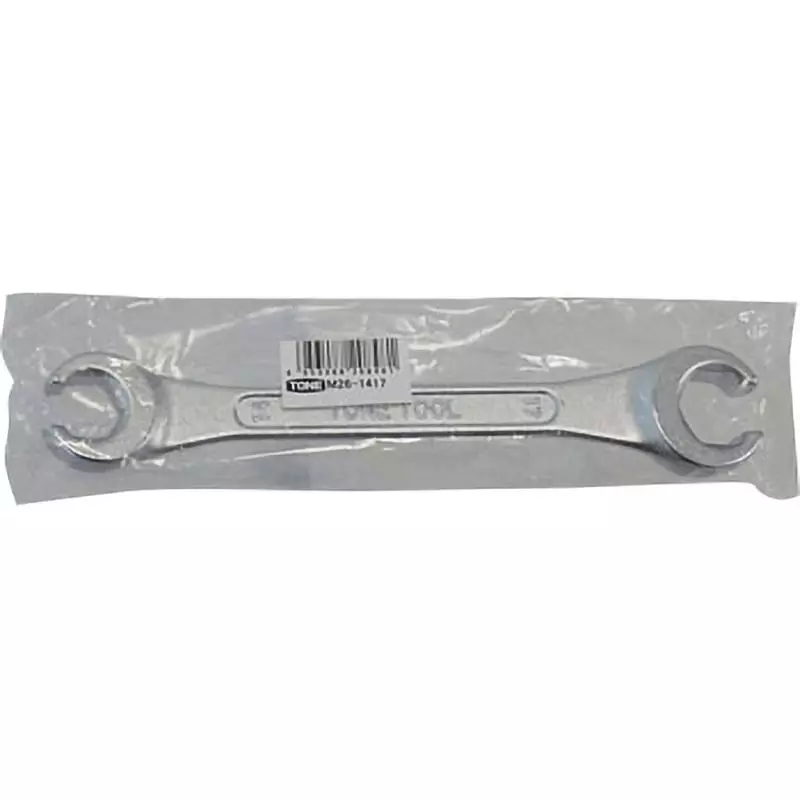 TONE Flare Nut Wrench 14 x 17 mm Hex Size, M26-1417