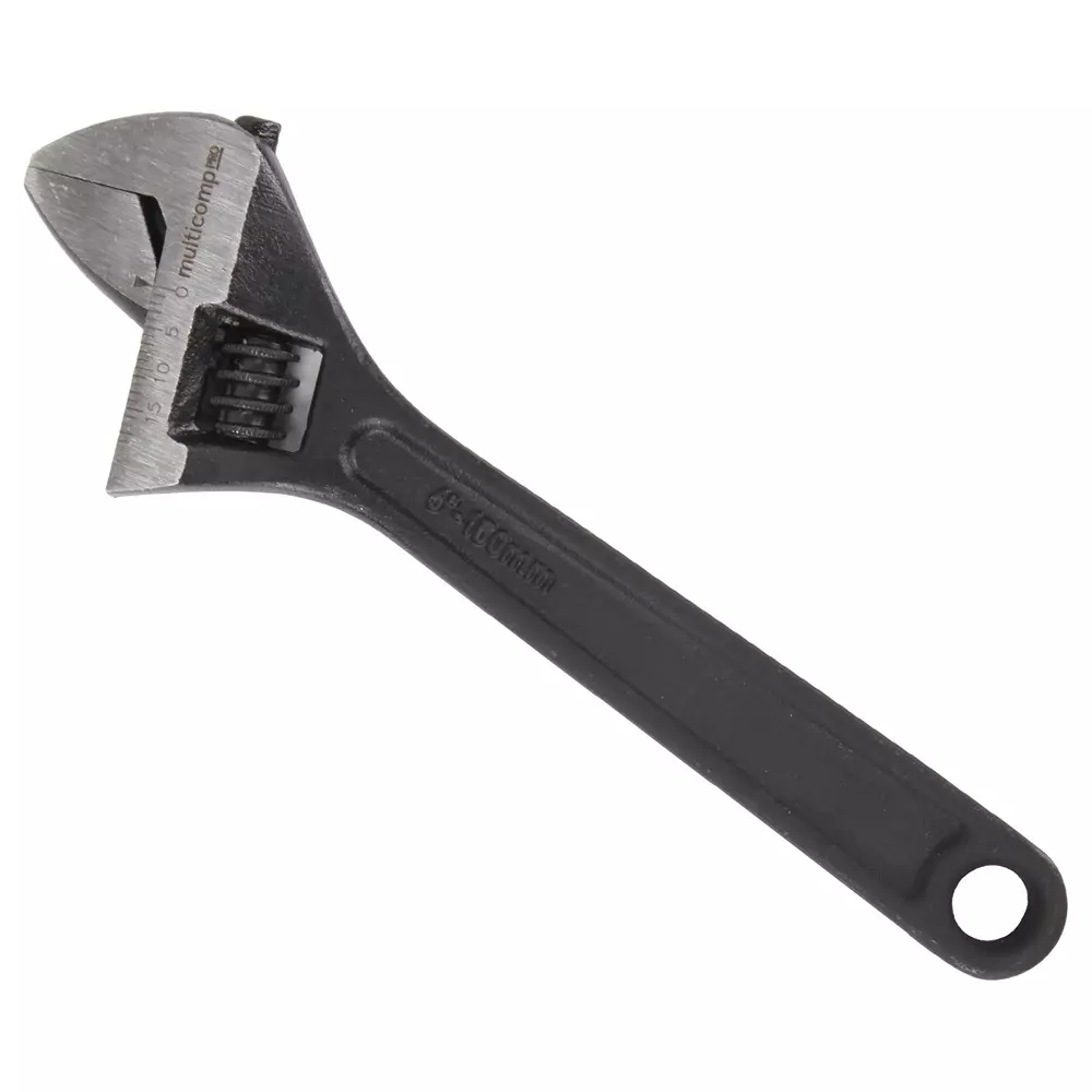 MULTICOMP PRO Adjustable Wrench 0.79 Inch Jaw Opening Max, MP012234