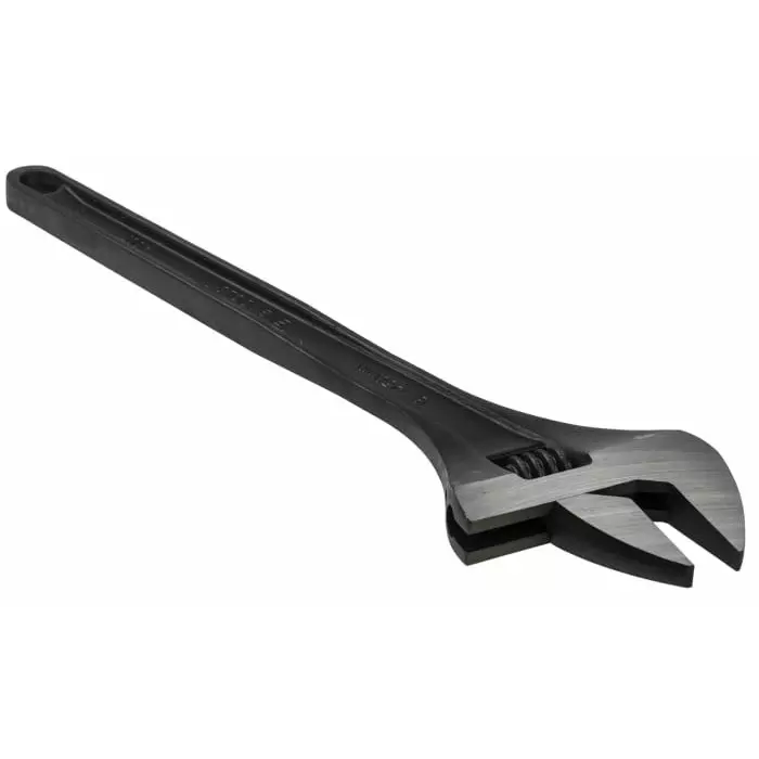 Teng Tools Adjustable Spanner, 450 mm Overall, 60 mm Ja W Capacity, Metal Handle, 4007