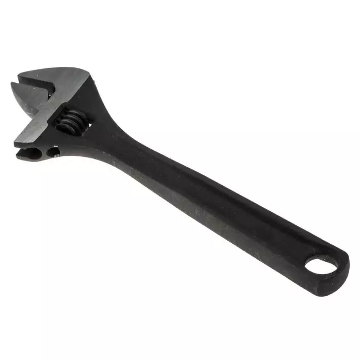 Teng Tools Adjustable Spanner, 200 mm Overall, 28 mm Ja W Capacity, Metal Handle, 4003