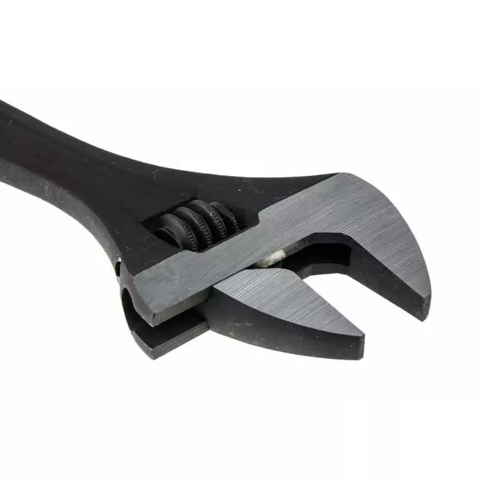 Teng Tools Adjustable Spanner, 200 mm Overall, 28 mm Ja W Capacity, Metal Handle, 4003