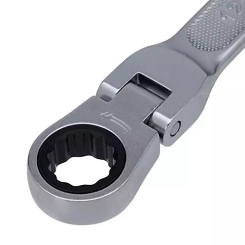 Ktc Double Flex -Head Ratchet BoxWrench 12x14 mm 5 Degree Feed Angle, MR1A-1214F