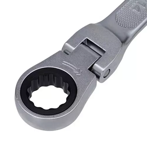 Ktc Double Flex -Head Ratchet BoxWrench 12x14 mm 5 Degree Feed Angle, MR1A-1214F