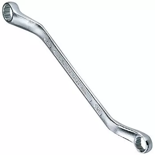 Ktc 45 Degree Long Offset Box End Wrench 10x14 mm 220 mm Length, M25-10X14