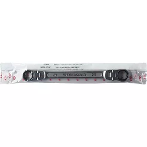Ktc Double Flex -Head Ratchet BoxWrench 17x19 mm 5 Degree Feed Angle, MR1A-1719F