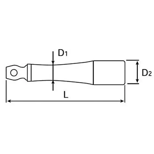 Ktc Swing Extension Bar 990 mm Dimension 9.5 mm Sq. Drive, BE3-1000JW