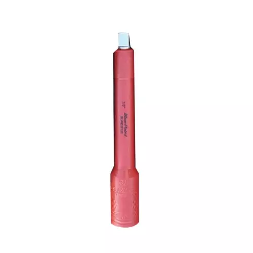 Blue-Point 3/8 inch (9.52 mm) Drive VDE Extension Bar with 125 mm Length and Red Color Insulated Metal Body, BLPIE38125