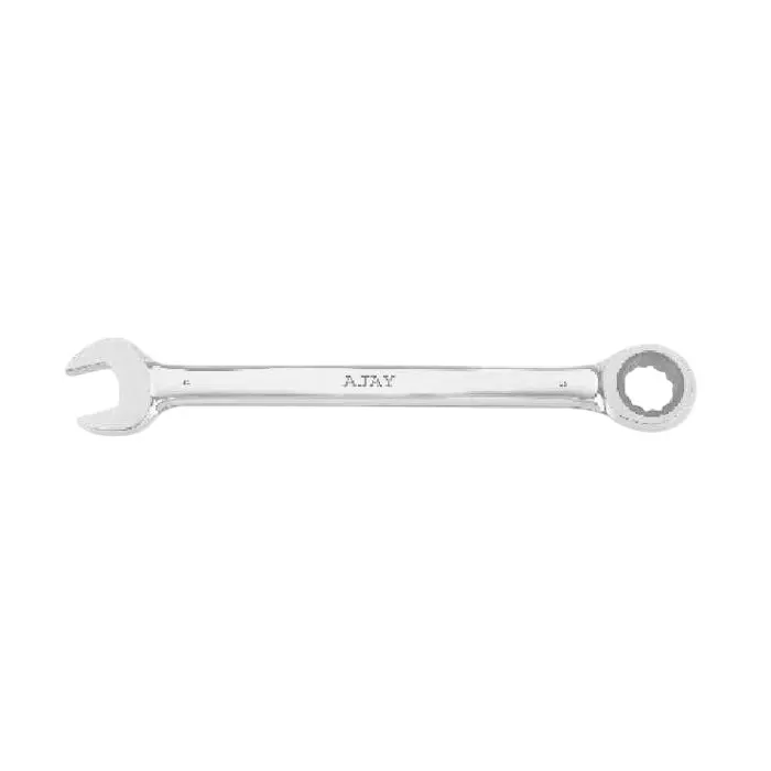 Ajay Gear Wrench Spanner Elliptical Chrome Vanadium Steel 23 mm, AJ-GWS (Pack of 5 Pcs)