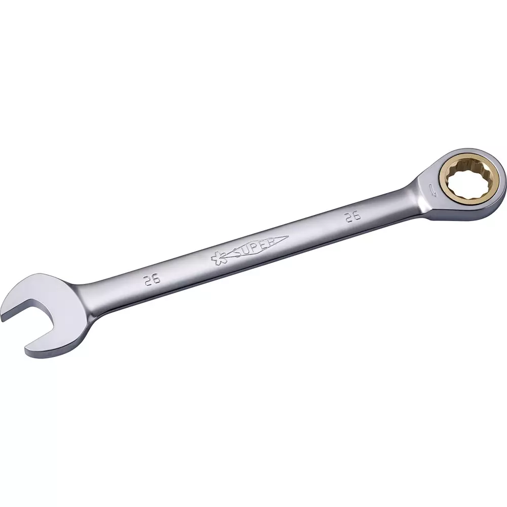Super Tool Gear Wrench Chrome Vanadium Steel 26 mm Hex Size, GRW26