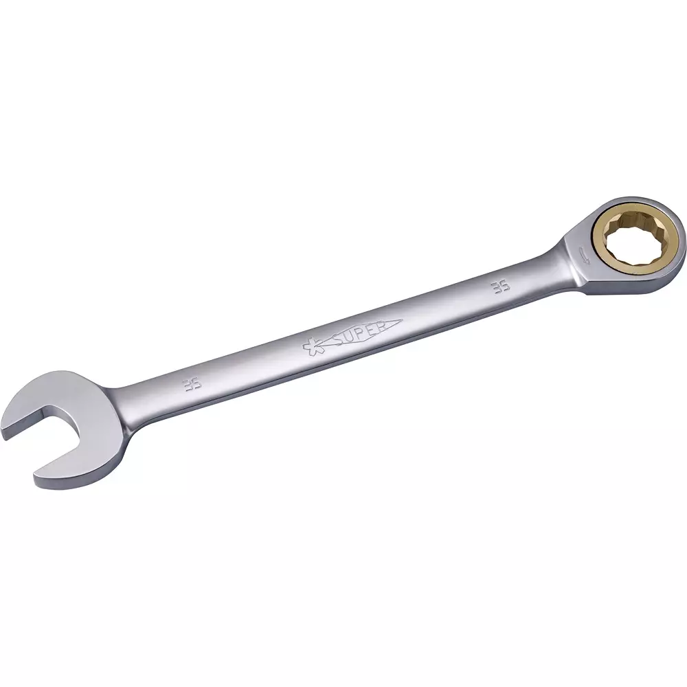 Super Tool Gear Wrench Chrome Vanadium Steel 35 mm Hex Size, GRW35