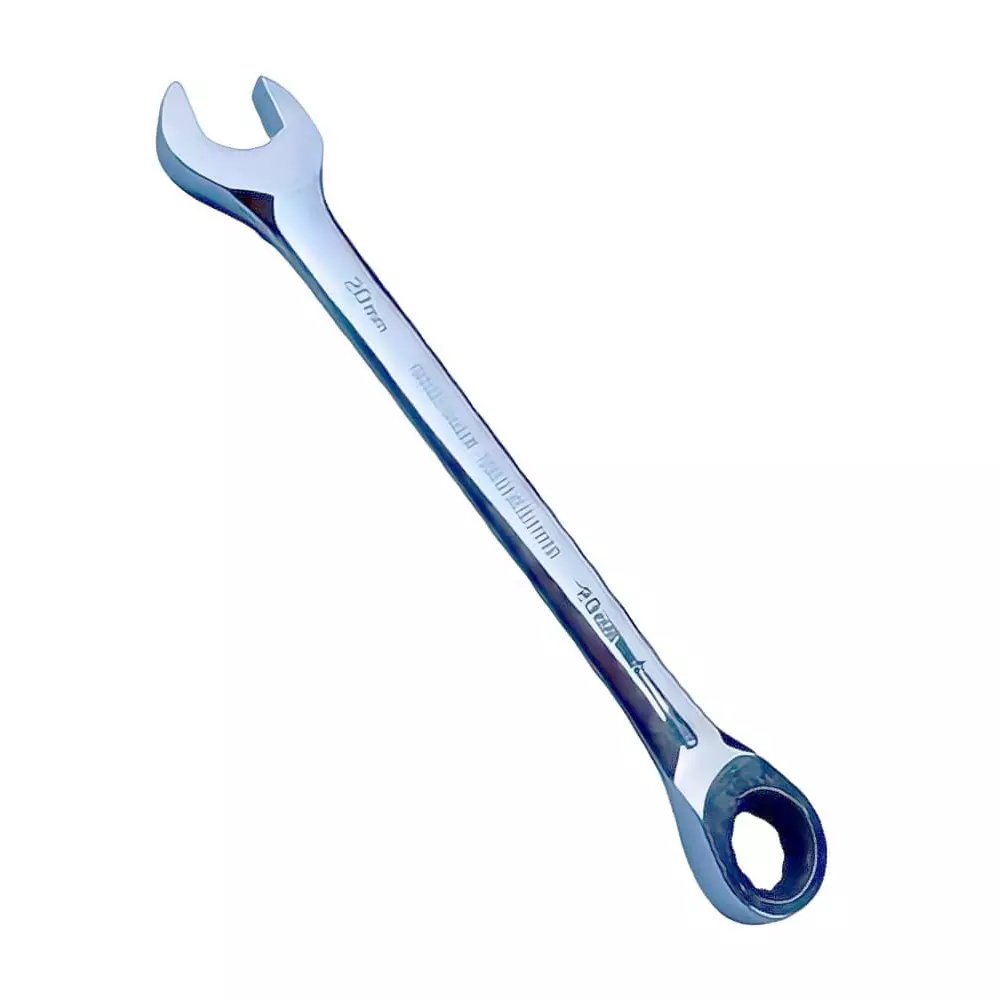 Taparia Gear Wrench Combination Spanner 12 mm Chrome Vanadium Steel, GWCS 12