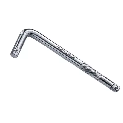 Venus L Shape Handle Silver Chrome Vanadium Steel 1/2 Inch (12.7 mm) Drive Size Polished 18 Inch (450 mm) Length for Different Size Sockets