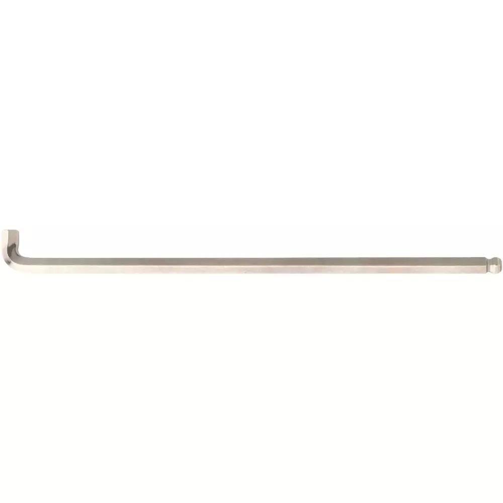 Bondhus BriteGuard Plated Stubby Ball End L-Wrench Extra Long Protanium Steel 2.0 mm Size and 100 mm Length, 26752 (Pack of 10)