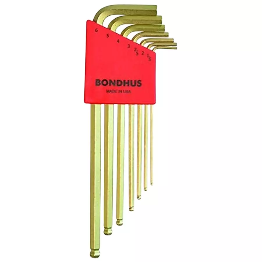 Bondhus GoldGuard Ball End L-Wrenches Protanium High Torque Steel