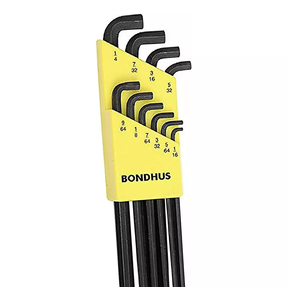Bondhus ProGuard Stubby Ball End L-Wrench Set (10 Pcs), 16538
