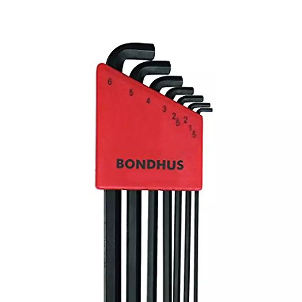 Bondhus ProGuard Stubby Ball End L-Wrench Set (7 Pcs), 16592