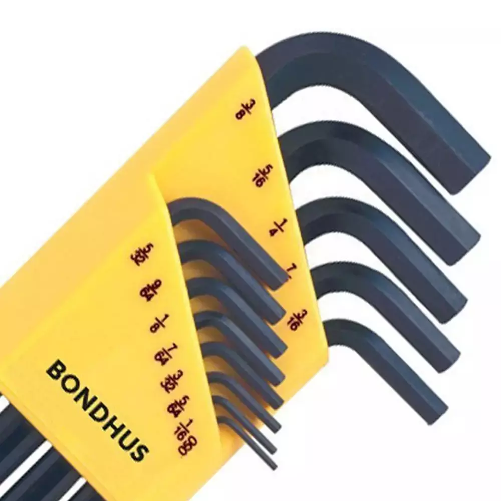 Bondhus ProGuard Hex End L-Wrench Set (13 Pcs), 12137