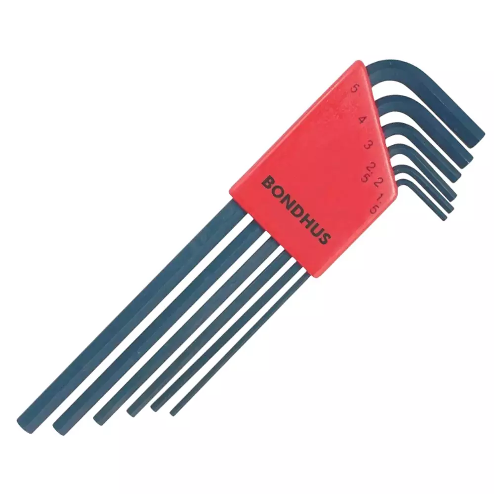 Bondhus ProGuard Hex End L-Wrench Set (6 Pcs), 12146