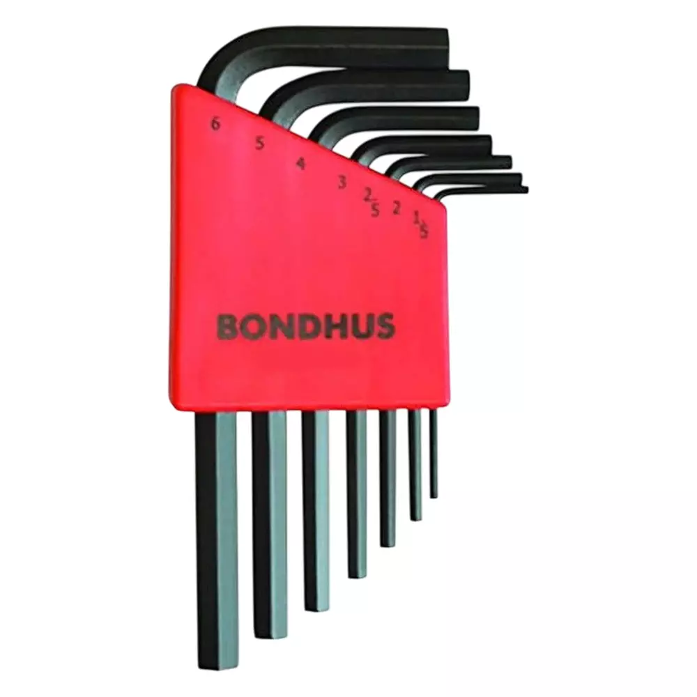 Bondhus ProGuard Hex End L-Wrench Set (7 Pcs), 12292
