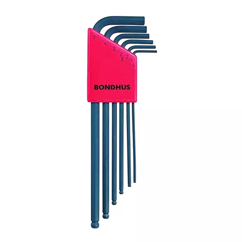 Bondhus ProGuard Ball End L-Wrench Set (6 Pcs), 10946