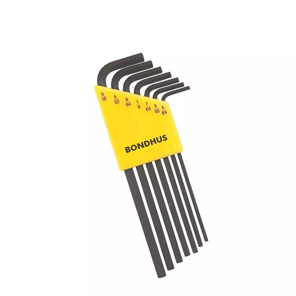 Bondhus ProGuard Hex End L-Wrench Set (7 Pcs), 12145