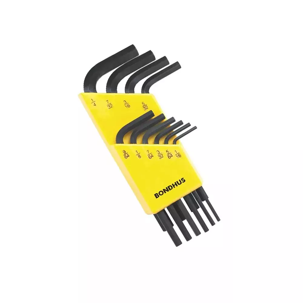 Bondhus ProGuard Hex End L-Wrench Set (10 Pcs), 12238