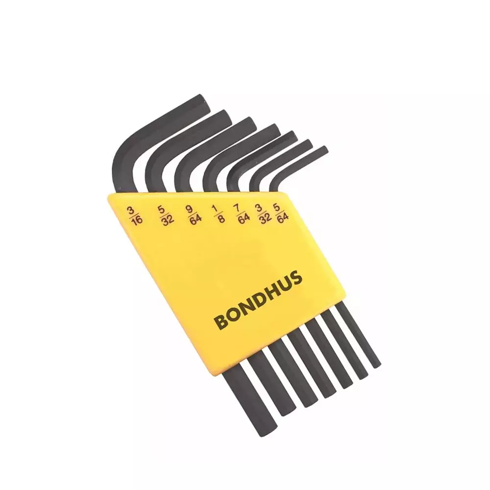 Bondhus ProGuard Hex End L-Wrench Set (7 Pcs), 12245