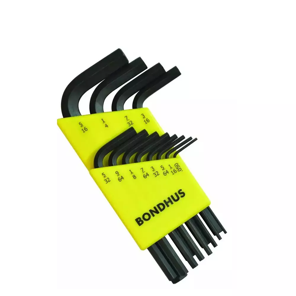 Bondhus ProGuard Hex End L-Wrench Set (12 Pcs), 12236