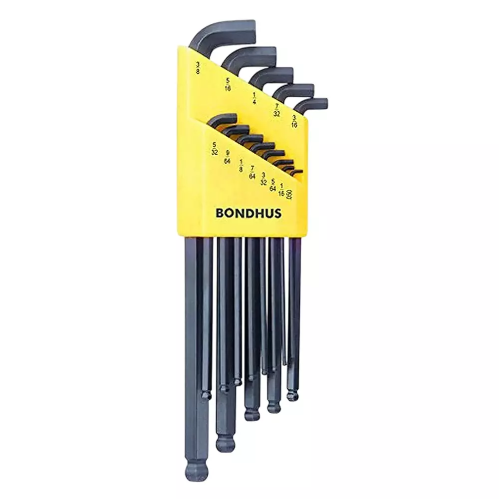 Bondhus ProGuard Stubby Ball End L-Wrench Set (13 Pcs), 16537