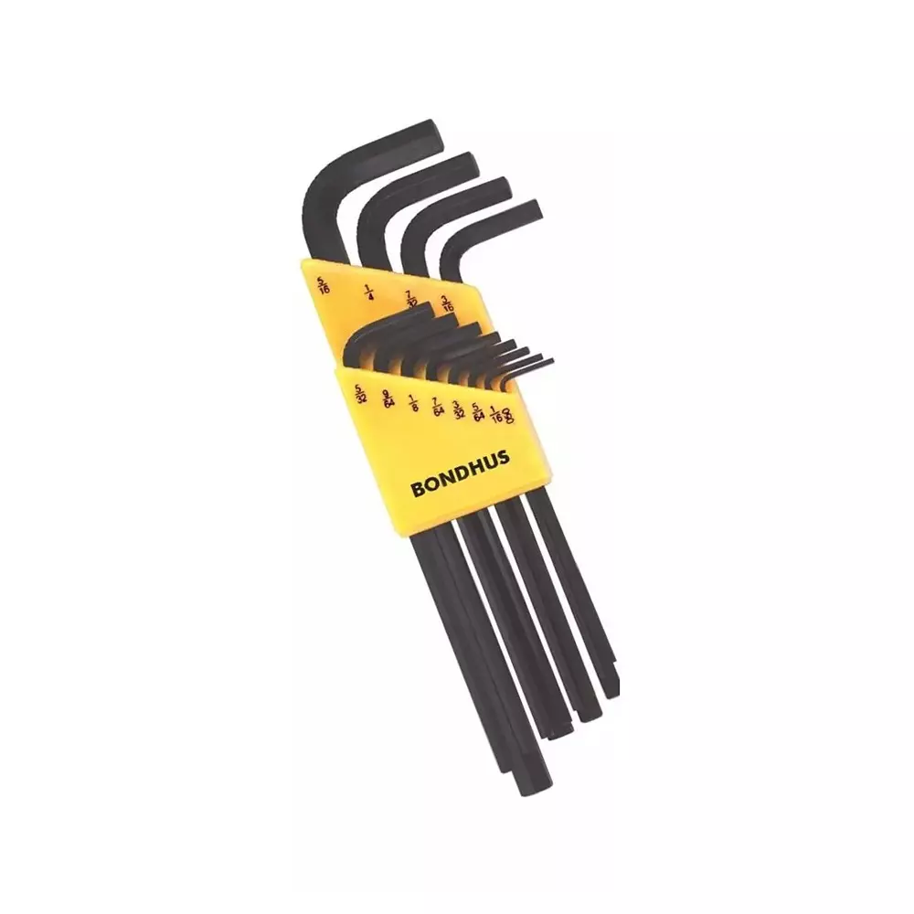 Bondhus ProGuard Hex End L-Wrench Set (12 Pcs), 12136