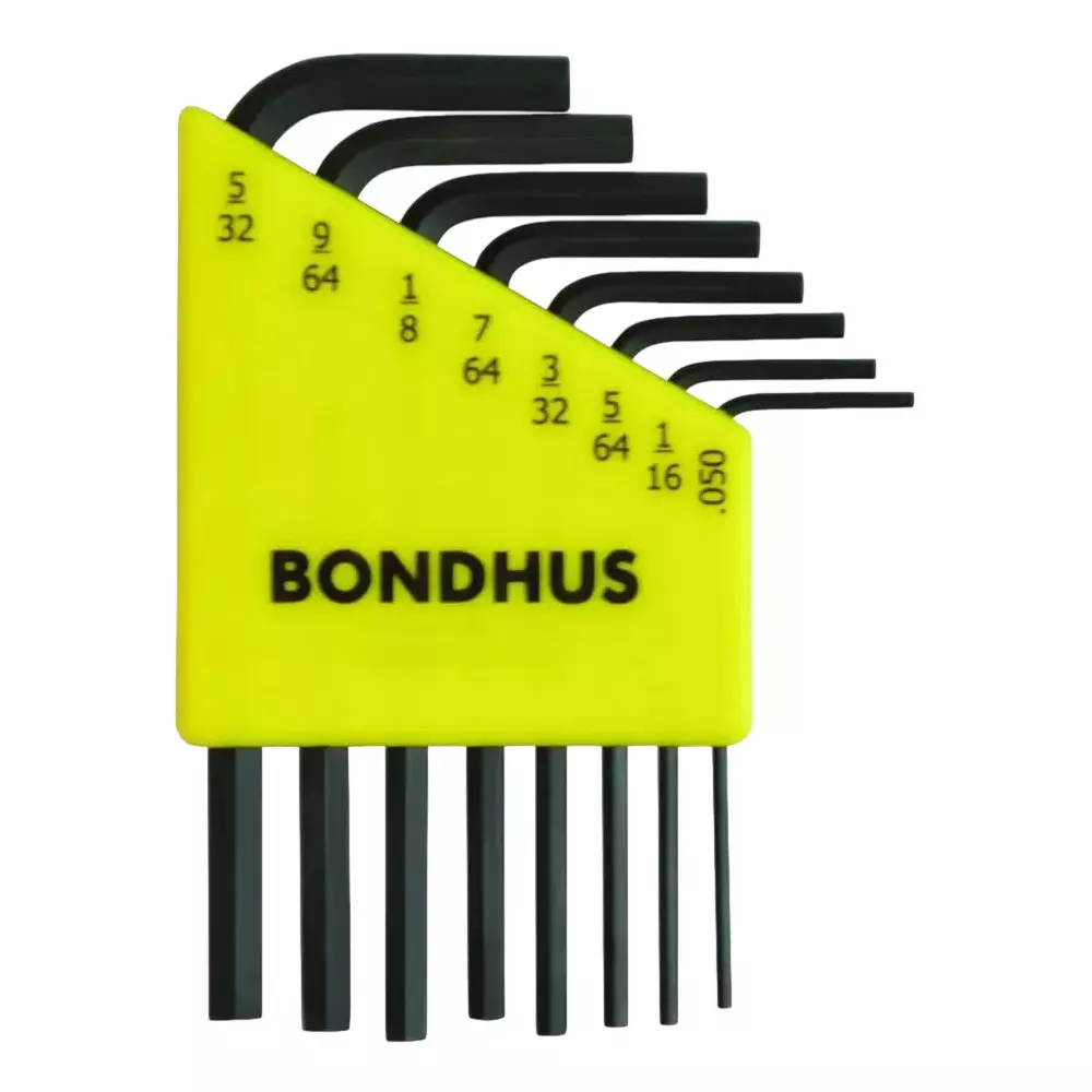 Bondhus ProGuard Hex End L-Wrench Set (8 Pcs), 12232