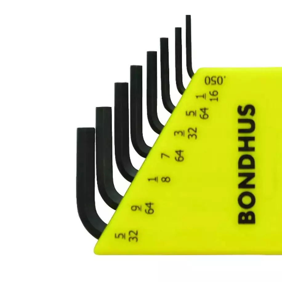 Bondhus ProGuard Hex End L-Wrench Set (8 Pcs), 12232